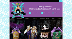 Desktop Screenshot of kreweofpandora.org