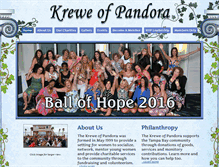 Tablet Screenshot of kreweofpandora.com